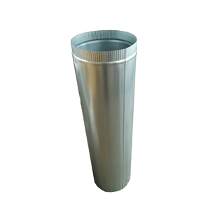 <span class=keywords><strong>Tuyau</strong></span> <span class=keywords><strong>de</strong></span> cheminée à paroi simple pour foyer avec extrémité ondulée 4 pouces 5 pouces 6 pouces - Product Image 1