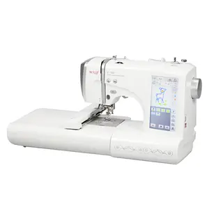 MYSEW V700, pequeña máquina de bordado computarizada automática para principiantes en casa, máquina de bordado para el hogar