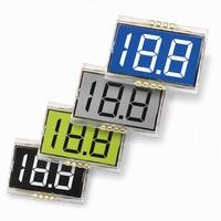 Module LCD négatif à 7 segments et 3 chiffres M365, blanc sur noir, boîtier en plastique transparent, double rangée de broches, OEM ODM
