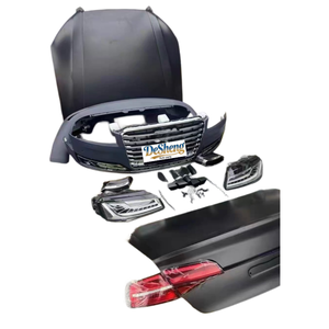 Actualización a Paquete Premium para <span class=keywords><strong>Audi</strong></span> <span class=keywords><strong>A8</strong></span>, Kit Exterior W12, Parachoques Delanteros y Traseros, Faros LED, Parrilla, Alerón, Fácil de Instalar - Product Image 4