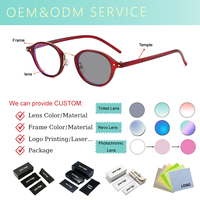 Lunettes de lecture simples Shoneray 2026 en gros pour femmes, anti-lumière bleue, usage quotidien au bureau, monture ovale fine et légère, verres transparents