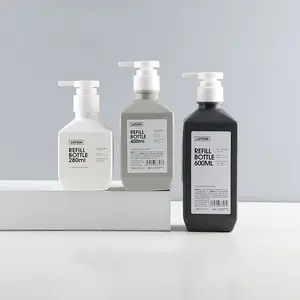 YS DIY 280/400/600ml botella <span class=keywords><strong>de</strong></span> jabón portátil líquido botella <span class=keywords><strong>de</strong></span> prensa manual baño ducha Gel champú loción contenedor <span class=keywords><strong>de</strong></span> almacenamiento botella - Product Image 1