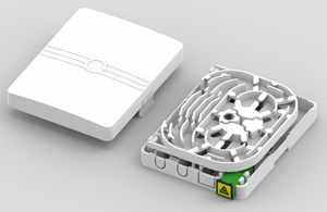 Trong Nhà <span class=keywords><strong>2</strong></span> Lõi 4 Cổng Ftth Fiber Optic Distribution Wall Box <span class=keywords><strong>Mini</strong></span> <span class=keywords><strong>ODF</strong></span> Cho Ftth - Product Image 2