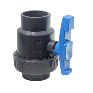 1/2 pouces PN10 PN16 vanne de régulation de pression double vanne union pvc PP vanne à boisseau sphérique de compression et accessoires pour l'irrigation - Product Image 5