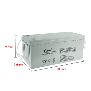 Pin AGM GEL Lithium Chu Trình Sâu Kín Chì Axit <span class=keywords><strong>6V</strong></span> 12V 48V 200AH 250AH Pin Mặt Trời - Product Image 3