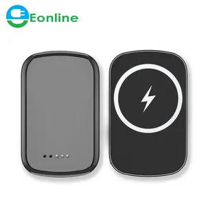 EONLINE Banque d'alimentation portable magnétique 10000mAh <span class=keywords><strong>pour</strong></span> téléphone portable, charge rapide, mini banque d'alimentation sans fil, charge rapide magnétique - Product Image 1