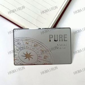 Fábrica que Suministra Tarjetas de Visita Metálicas con Logotipo para Grabado Láser - Product Image 2