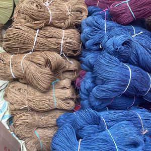 Phổ biến giấy tự nhiên <span class=keywords><strong>Raffia</strong></span> <span class=keywords><strong>twine</strong></span> 1.5mm 3mm Độ dày 2ply Craft túi dệt kim 2 SỢI XOẮN mềm dây giấy bao bì - Product Image 5