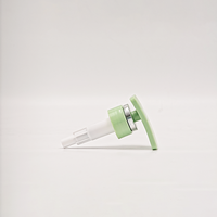 Emballage cosmétique vert matcha, pompe anti-fuite en plastique PP 28/32 mm pour shampoing, gel douche et lotion