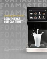 Espumador de Leche Automático Comercial Mr.Cafe FM 2S, Eléctrico, Programable, Pantalla Táctil de 7 Pulgadas, Alta Eficiencia