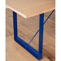 Bureau d'ordinateur moderne et coloré, multifonctionnel, durable, table de bureau à domicile