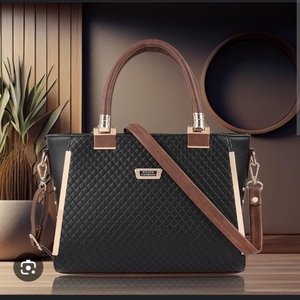 Sac à main élégant en similicuir pour femme avec finition à pompon, fermeture éclair supérieure, grand espace intérieur, poignée d'épaule, sac à main tendance - Product Image 5