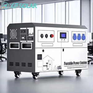 Grote capaciteit 5KW 10KW 15KW draagbare krachtcentrale grote LiFePO4 batterij oplaadbare zonnegenerator voor thuis en buitengebruik MPPT - Product Image 2