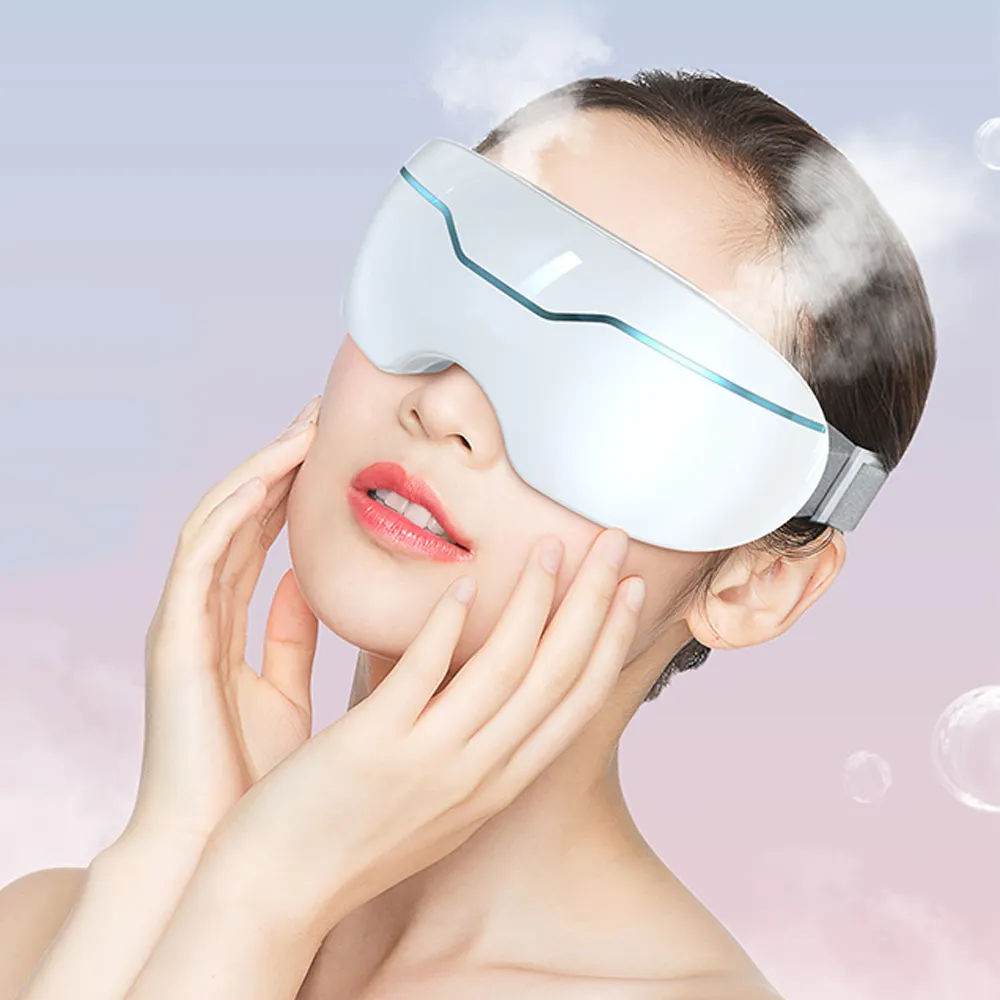 Steam Eye Mask Nano Atomization Steam Electric Smart Eye Massager para aliviar los ojos secos, las ojeras y la hinchazón
