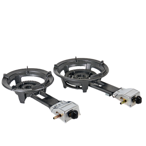 <strong>Durable</strong> Cast Iron Portable Single Burner Stove Portable <strong>Gas</strong> Powered Intense Fire Furnace Stove for Cars - Product Image 1