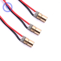 Module laser à point rouge miniature 650nm 5mw 3V 6mm Classe 3a