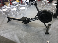 Máquina de remo con ventilador para entrenamiento de Cardio, equipo de gimnasio comercial, OEM disponible, a la venta