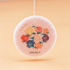 Nhà Bếp Logo Nén Miếng Bọt Biển Vòng Màu Trắng Nhỏ Nén <span class=keywords><strong>Cellulose</strong></span> Miếng Bọt Biển Sợi Tre Miếng Bọt Biển - Product Image 6