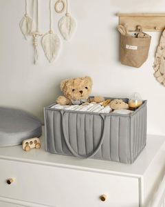 Organizador de Pañales para Bebé, Bolsa de Almacenamiento para Guardería, para Artículos Esenciales de Recién Nacido y Estación de Cambio de Pañales - Product Image 3