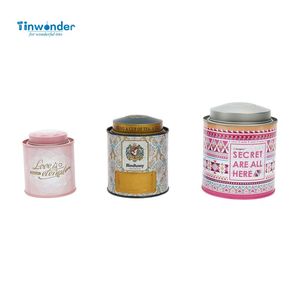 Boîte à thé de haute qualité avec couvercle bombé <span class=keywords><strong>fantaisie</strong></span>, hermétique, finition brillante, en fer blanc de qualité alimentaire, impression offset, tailles personnalisables - Product Image 3