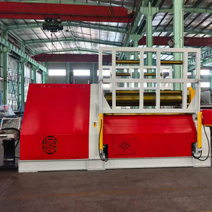 Machine de cintrage automatique CNC hydraulique à 4 rouleaux pour carrosserie de camion-citerne, 2000 mm, 10 mm, pour réservoirs elliptiques - Product Image 3