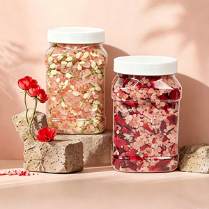 Offre Spéciale : Particules <span class=keywords><strong>de</strong></span> Sel <span class=keywords><strong>de</strong></span> l'Himalaya Naturel Bio à la Lavande, Exfoliantes et Blanchissantes, pour <span class=keywords><strong>Bain</strong></span> <span class=keywords><strong>de</strong></span> Corps et Pieds, Idéal Noël - Product Image 1