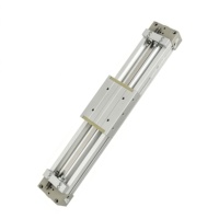 Cilindro mecánico sin vástago, MY1M, diámetro de 20 mm, carrera de 100-1000 mm, actuador lineal con guía de rodamiento deslizante incorporada