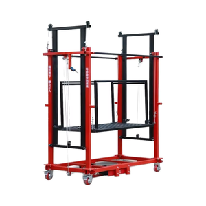 Hot Sale 500kg 2m3m5m6m8m12m Construction Building Wall <b>Paint</b> Folding Platform Lifting Scaffold SF-30 Foldin - Product Image 2