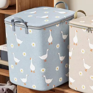 Ménage grande capacité couette boîte de rangement garde-robe Non-tissé vêtements déménagement bagage <span class=keywords><strong>sac</strong></span> vêtements couette <span class=keywords><strong>sac</strong></span> de rangement - Product Image 1