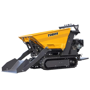 Mini-dumper certifié CE pour les chantiers de construction étroits sur le marché européen, TOROS, petit dumper sur chenilles - Product Image 6