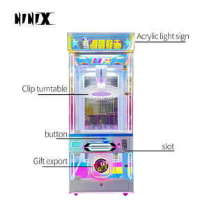 Nuevo juego de premio de venta que funciona con monedas, máquina de muñecas con grúa de garra para niños - Product Image 6