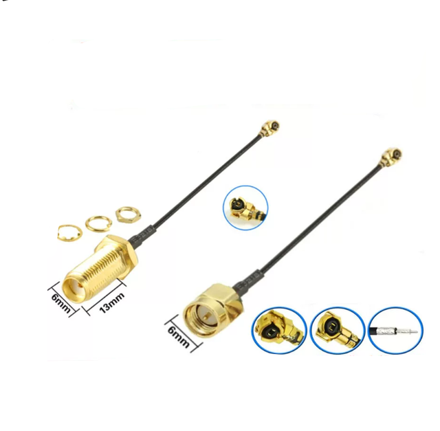 Coaxial 4G Antenna Cable 1.13 Connector 5G Wireless