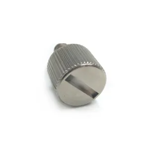 Stainless Steel Slotted Round Head Adjusting M3 M4 M6 M8 Knurled Thumb Screw