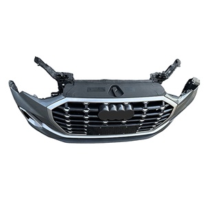 ใช้ชุดกันชนหน้าแบบดั้งเดิมพร้อมกระจังหน้าสำหรับรถ <span class=keywords><strong>Audi</strong></span> <span class=keywords><strong>Q3</strong></span> F3 <span class=keywords><strong>S</strong></span>-<span class=keywords><strong>line</strong></span> / <span class=keywords><strong>Sportback</strong></span> 2019-2024 | ชุดประกอบจมูกแบบสมบูรณ์ - Product Image 2
