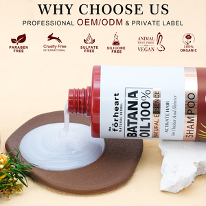 Champú Profesional OEM de Batana Revitalizador del Cuero Cabelludo Sin Sulfatos, Marca Privada, Precio de Fábrica al Por Mayor, Bajo MOQ, Reparación Capilar - Product Image 2