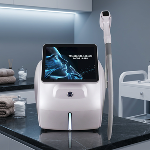 Desktop 755 808 940 1064nm Diode Laser <b>Epilator</b> Replaceable Treatment Heads for Dark Skin - Product Image 1