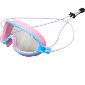 <b>Large</b> <b>Frame</b> Children's Swimming Goggles with Elastic Headband Anti-Fog PC Lens Silicone - Product Image 3