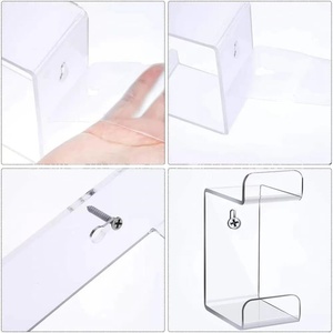 High Quality Custom Logo Portable Acrylic Clear Game <b>Controller</b> Dock Holder <b>Stand</b> Morden Style with Slots - Product Image 5
