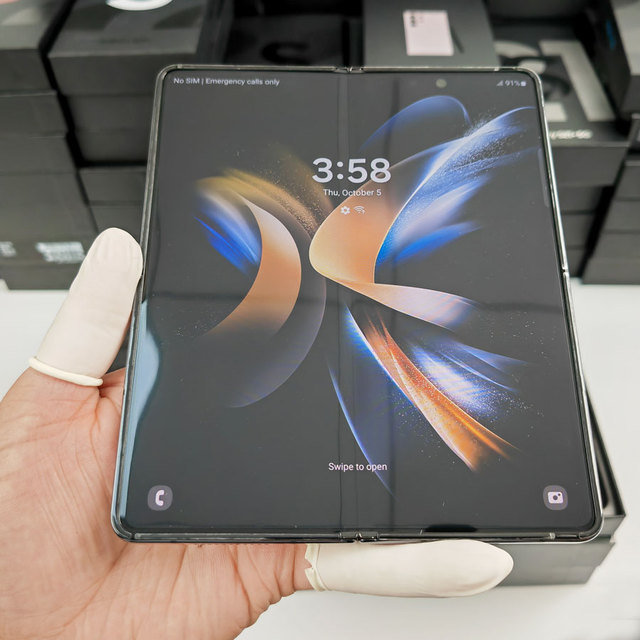Z Fold 4 5 6 7 Unlocked 99% New Wholesale Used Smartphones for Samsung Galaxy High Quality Refurbished Original Smart Phones