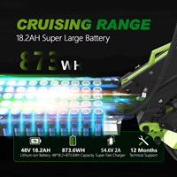 ABD'den Güçlü ve Hafif SMD-Z1 48V 800W Katlanabilir Elektrikli Scooter 45KM/S Maksimum Hız 60KM Menzil 10 İnç Arazi Lastiği IP54 Su ve Pas Korumalı