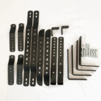 Support de boîte latérale de moto universel Modification accessoires de luxe