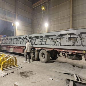 Transporte horizontal de alta eficiencia, enlace de arrastre, alimentador vibratorio, transportador de equilibrio vibratorio para troncos de madera húmeda - Product Image 5