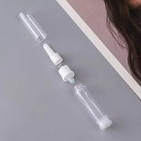 Flacon pompe airless à bec de canard pour crème visage 5ml 10ml 15ml, portable pour voyage