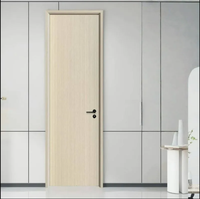 Porte de chambre en acier, simple, insonorisée, pour intérieur, fabrication directe d'usine, spécifications personnalisées