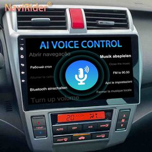 Radio de Coche 2Din con Android 13 y Reproductor de Video para Honda City 2011 2012, CarPlay Inalámbrico, Multimedia Estéreo, GPS, 8+128GB, Control por Voz con IA - Product Image 1