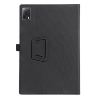 Étui en cuir PU souple à motif litchi, rabat, protection intégrale, support, pour tablette Doogee T20S T20 Mini T40 T50 Pro