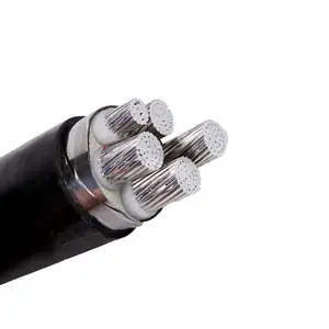 Kabel surya Industri tahan api, kabel Aluminium inti Aluminium tekanan rendah