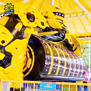Usine directement fournir Funfair Attraction adulte Amusement extrême Ride 360 degrés rotatif Robocop Combat Police Ride - Product Image 3