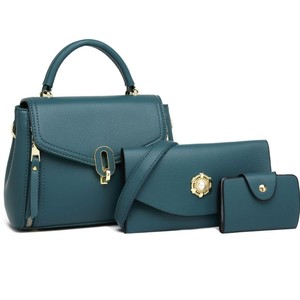 Nuevo Conjunto de Bolsos de Varias Piezas para Mujer, Elegante Bolso Bandolera con Solapa de Color Sólido para Mujeres de Mediana Edad - Product Image 4