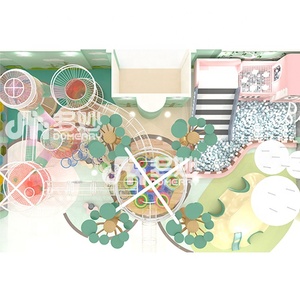 室内幼儿园攀爬彩虹网软游乐场游乐园设备 - Product Image 4